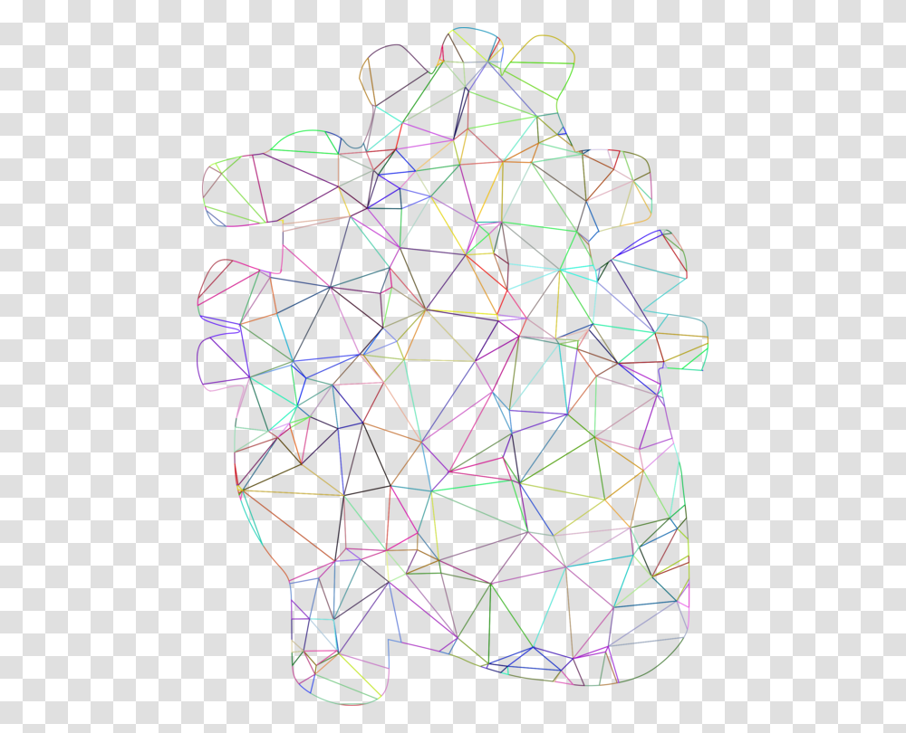 Trianglesymmetryarea Line Art, Pattern, Purple, Fractal, Ornament Transparent Png