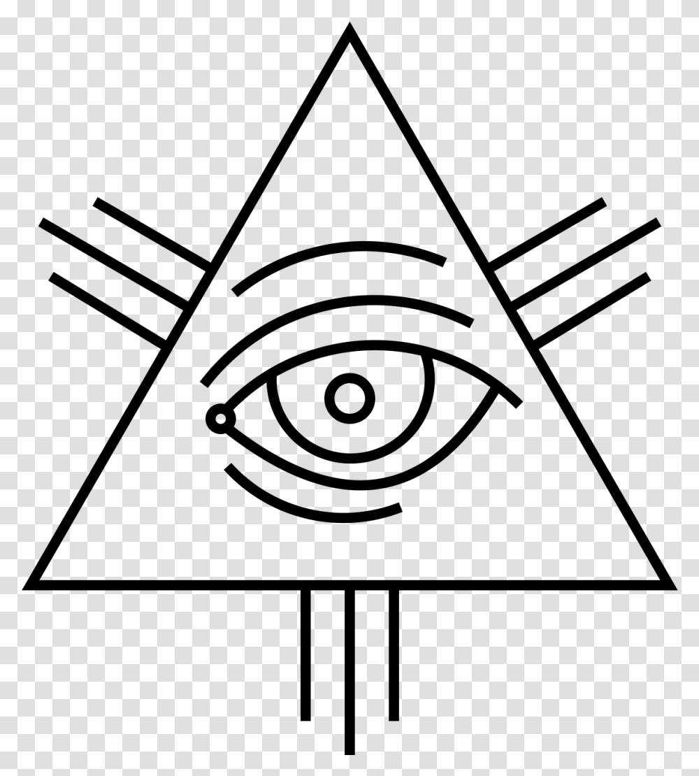 Triangolo Illuminati Eye Of Providence, Gray, World Of Warcraft Transparent Png