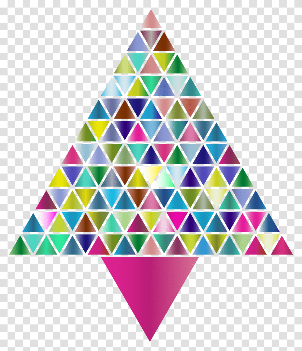 Triangular Clipart Small Triangle Christmas Tree Transparent Png