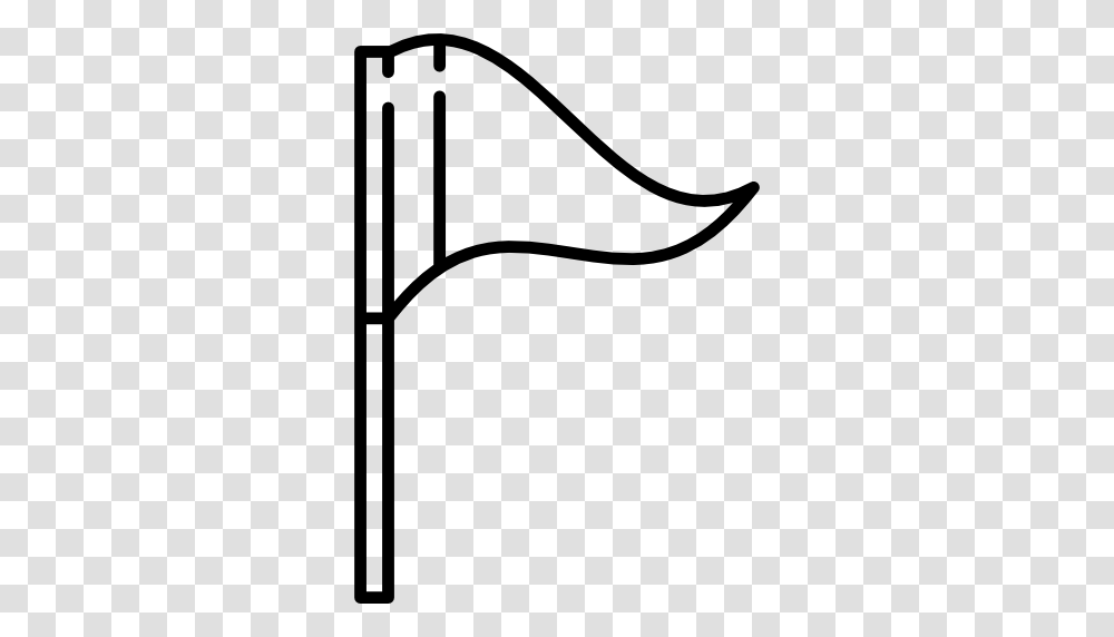 Triangular Flag Waving, Bow, Sport, Sports, Golf Club Transparent Png