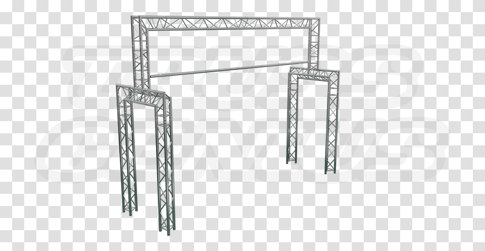 Triangular Truss Finish Line Ladder, Architecture, Building, Construction, Diamond Transparent Png