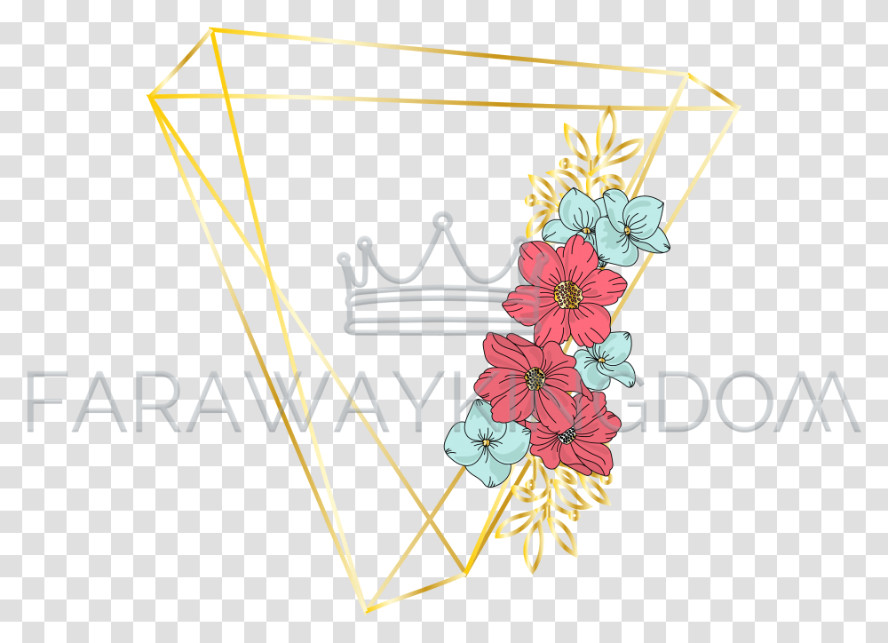 Triangulo Floral, Floral Design, Pattern Transparent Png