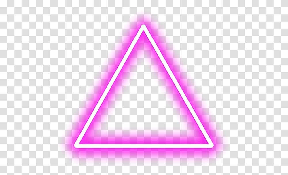 Triangulo Tumblr 6 Image Neon Triangle Transparent Png
