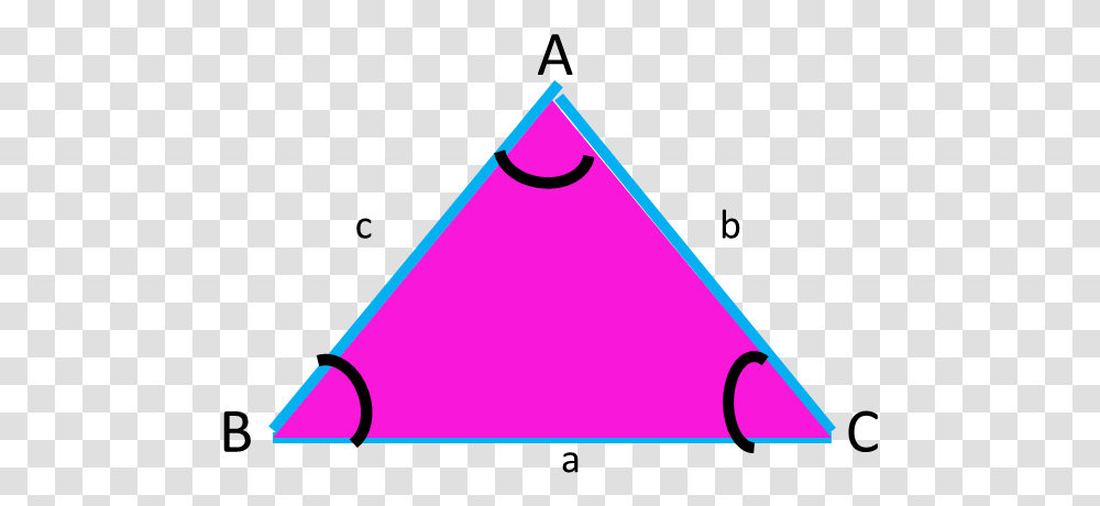 Triangulo Y Sus Partes, Triangle Transparent Png