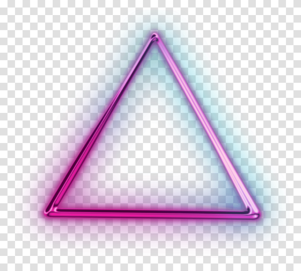 Triangulodeluz Luz Light Triangle Overlay Edit Triangle Neon, Car, Vehicle, Transportation Transparent Png