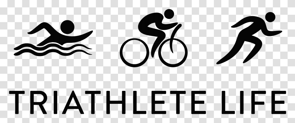 Triathlon Clipart Triathlon Logo, Alphabet, Number Transparent Png