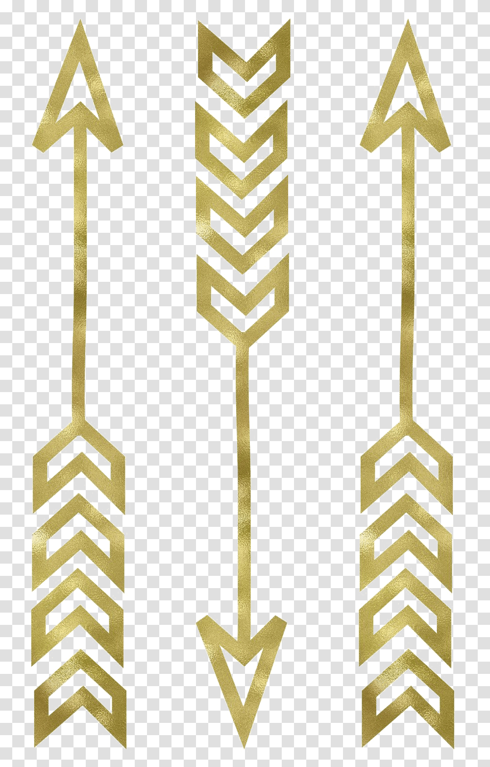 Tribal Arrow Image Printable Wall Art Gold, Oars, Cross, Paddle Transparent Png