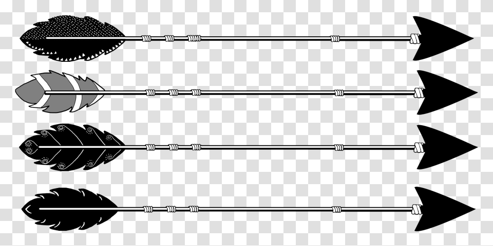 Tribal Black Arrows Different Types Different Kinds Of Arrows, Number, Plot Transparent Png