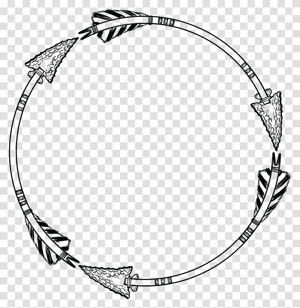 Tribal Circle Circle Photo Frame, Logo, Trademark Transparent Png