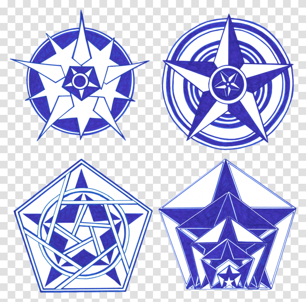 Tribal Compass Rose Nautical Emblem, Symbol, Star Symbol,  Transparent Png