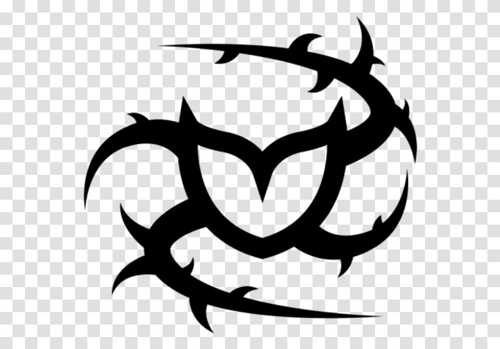 Tribal Design Emblem, Gray, World Of Warcraft Transparent Png