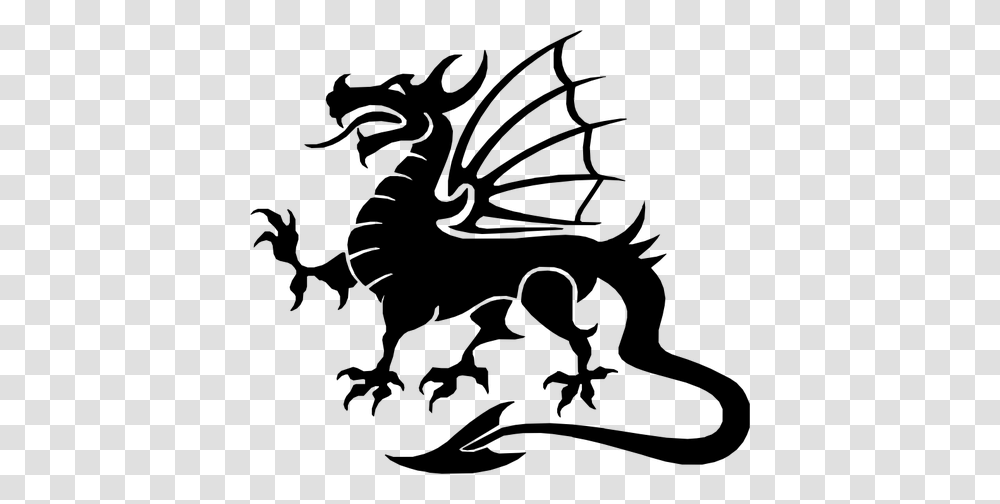 Tribal Dragon Icon, Gray, World Of Warcraft Transparent Png