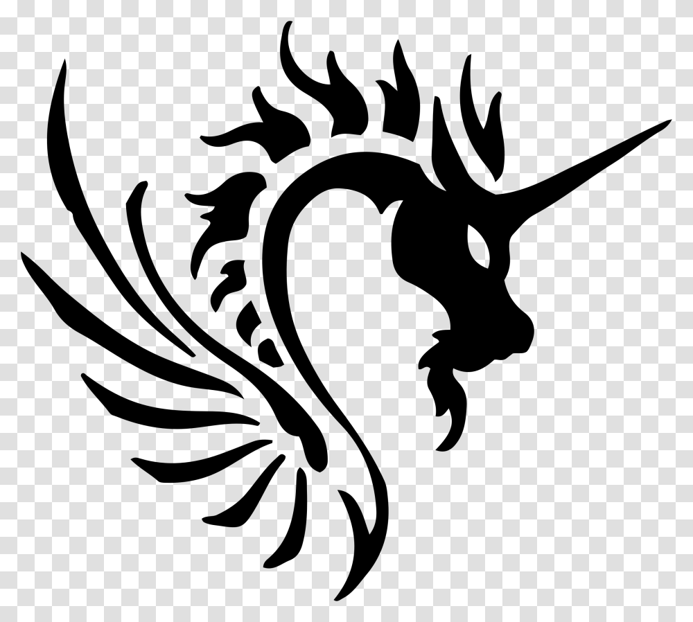Tribal Dragon Icons, Gray, World Of Warcraft Transparent Png