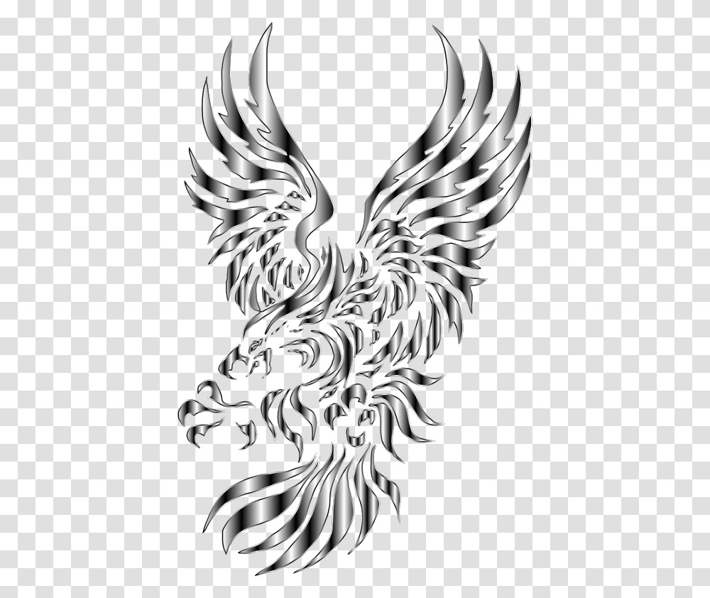Tribal Eagle Vector Art, Animal, Poultry, Fowl, Bird Transparent Png