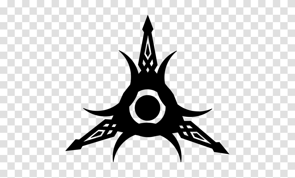 Tribal Edge Tattoo Clip Arts For Web, Gray, World Of Warcraft Transparent Png