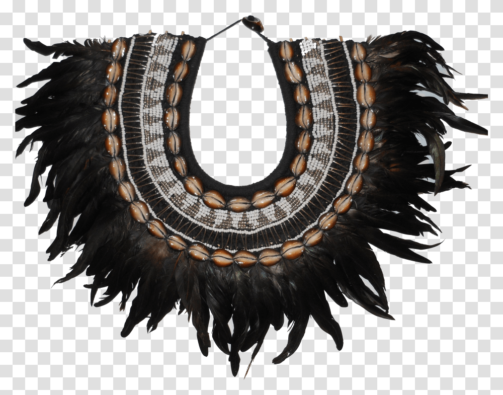 Tribal Feather Necklace Earrings Transparent Png