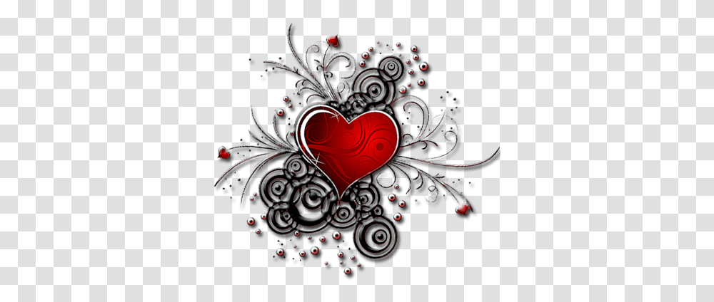 Tribal Love Heart Tattoos Free Download Tribal Heart Tattoos For Women, Graphics, Floral Design Transparent Png