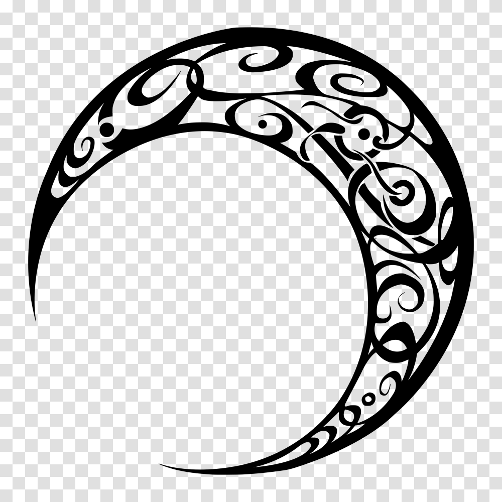 Tribal Moon Icons, Gray, World Of Warcraft Transparent Png