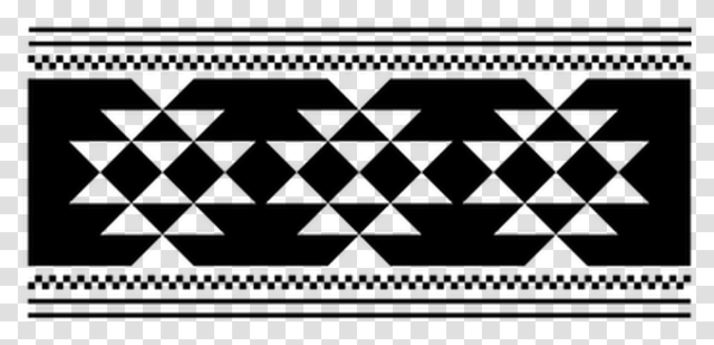 Tribal Native Aboriginaldivider Header Textline Native Border, Gray Transparent Png