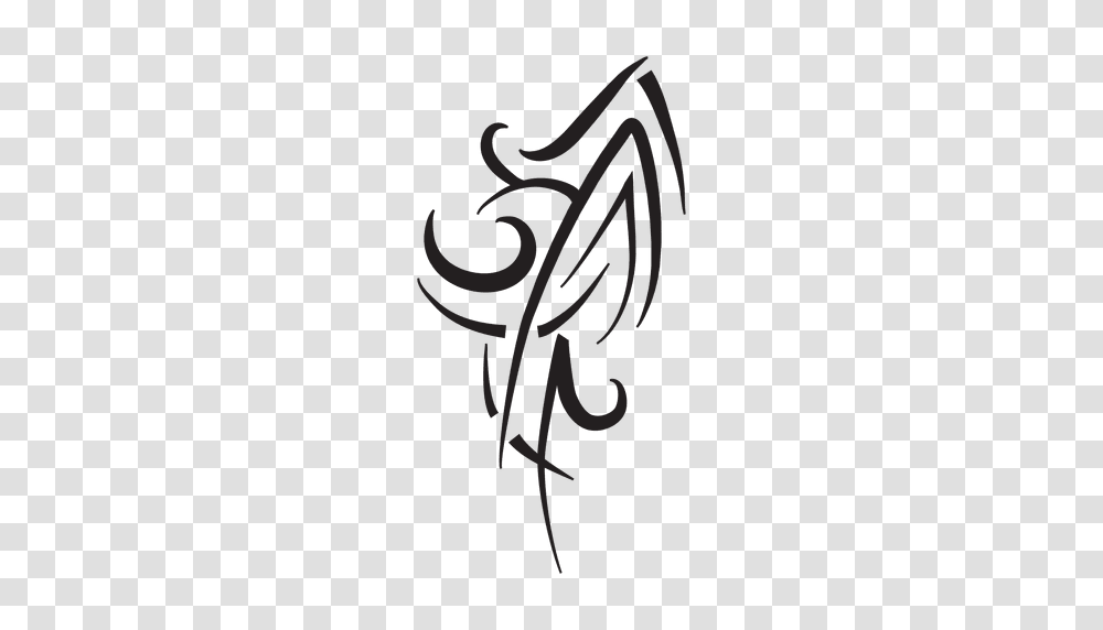 Tribal Ornament, Calligraphy, Handwriting, Insect Transparent Png