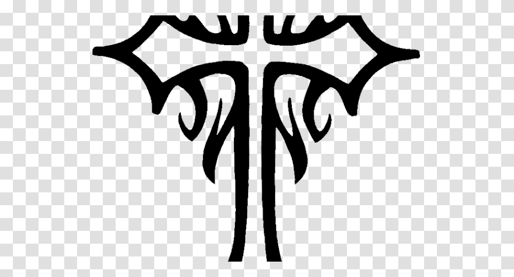 Tribal Simple Tattoo Design, Emblem, Bicycle, Vehicle Transparent Png