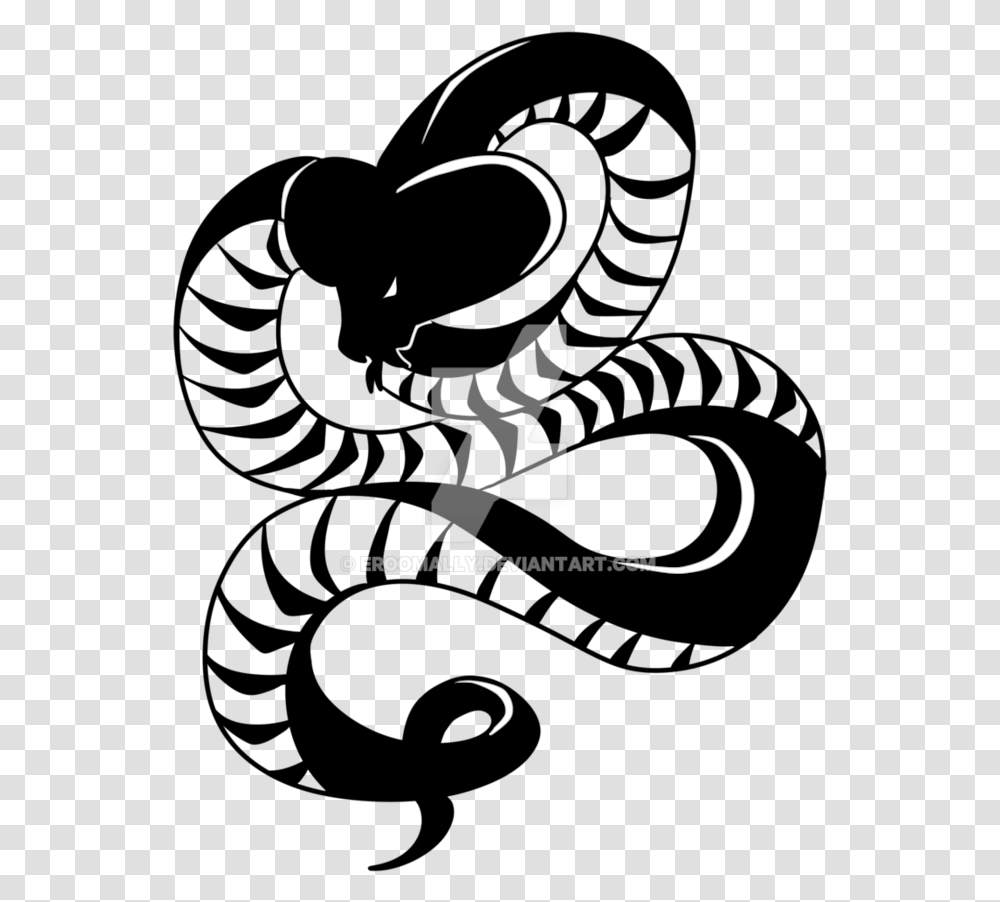 Tribal Snake Snake Drawing No Background, Alphabet, Stencil Transparent Png