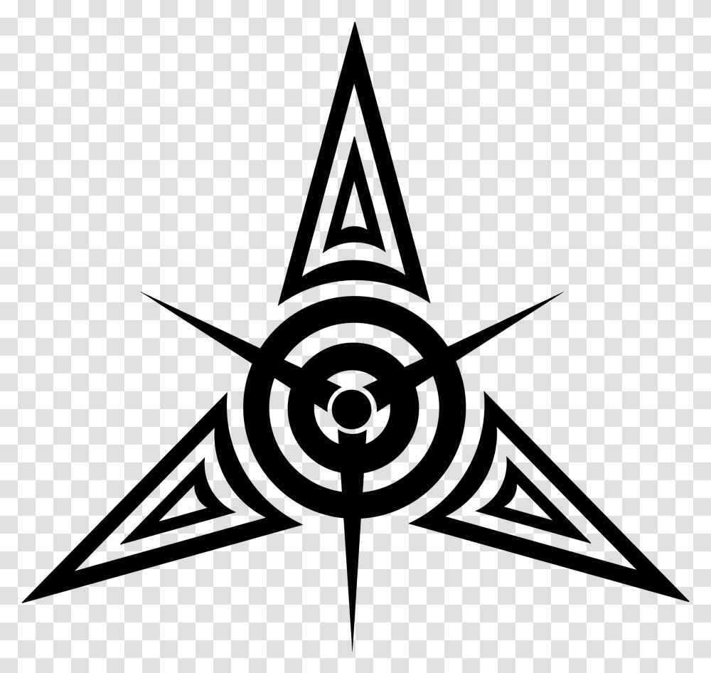 Tribal Star Tattoo Clip Arts Tattoos For Men, Gray, World Of Warcraft Transparent Png