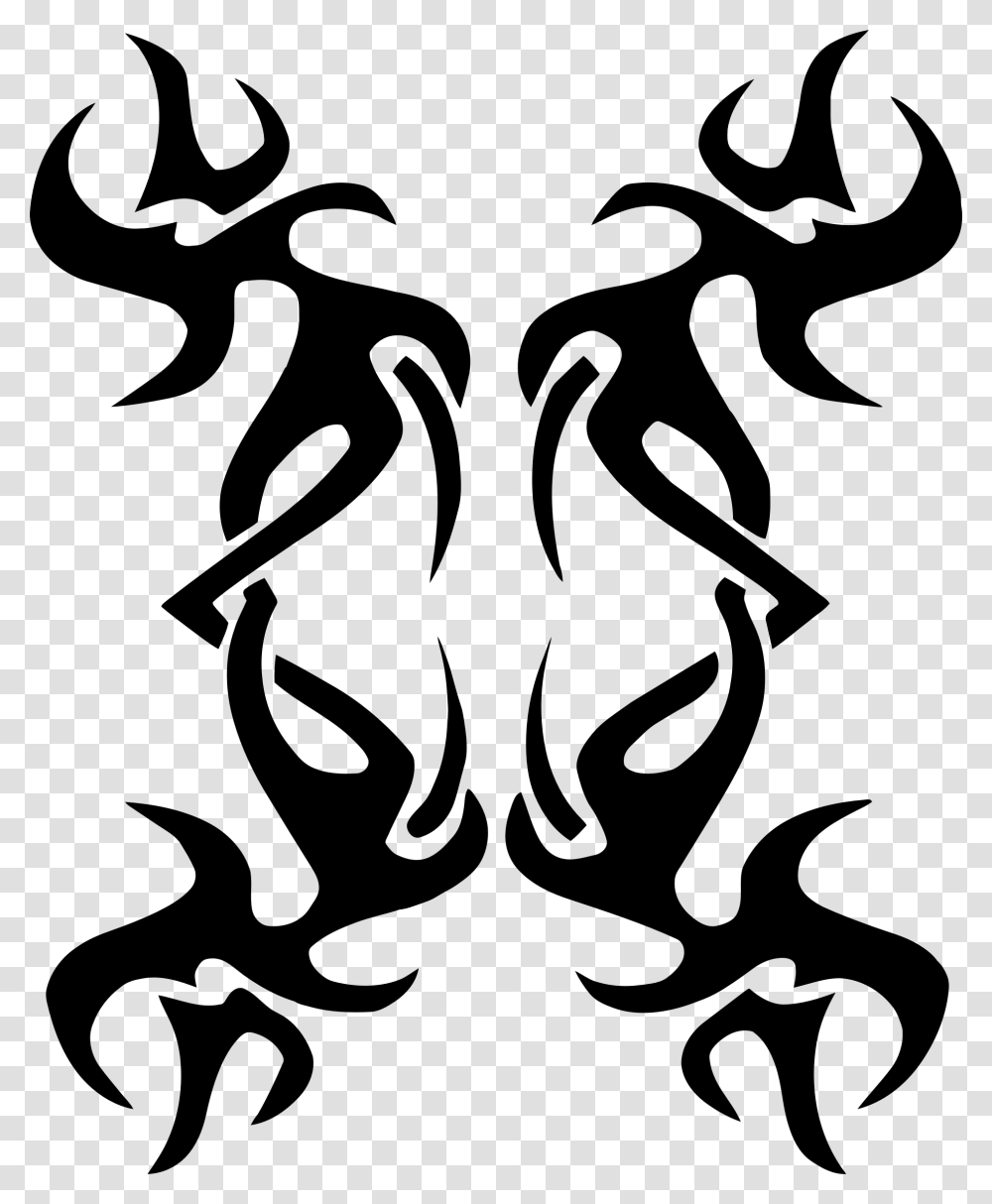Tribal Tattoo Design Icons, Gray, World Of Warcraft Transparent Png