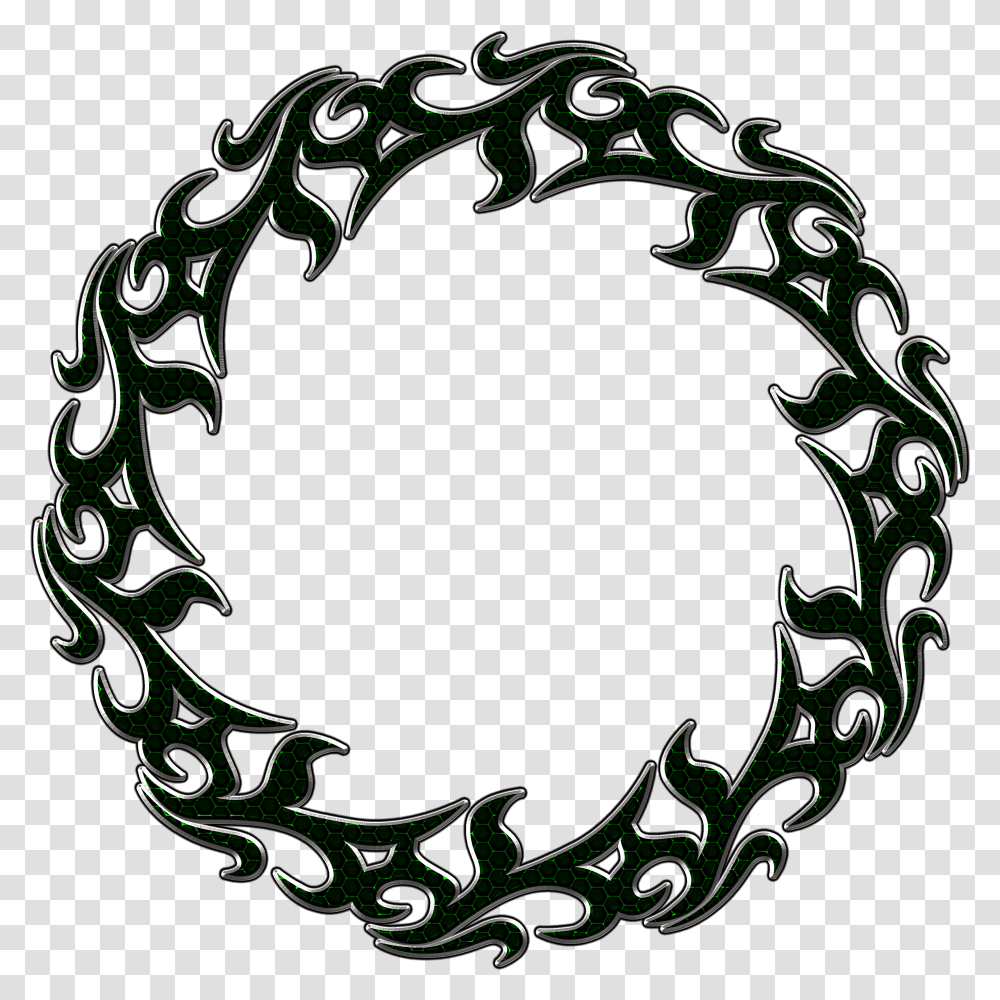 Tribal Tattoo Download Tribal Circle Design, Wreath, Oval, Pattern Transparent Png