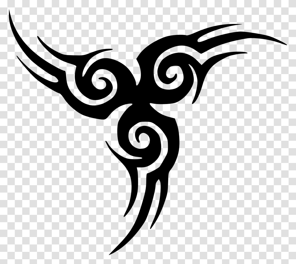 Tribal Tattoos Clip Art, Gray, World Of Warcraft Transparent Png