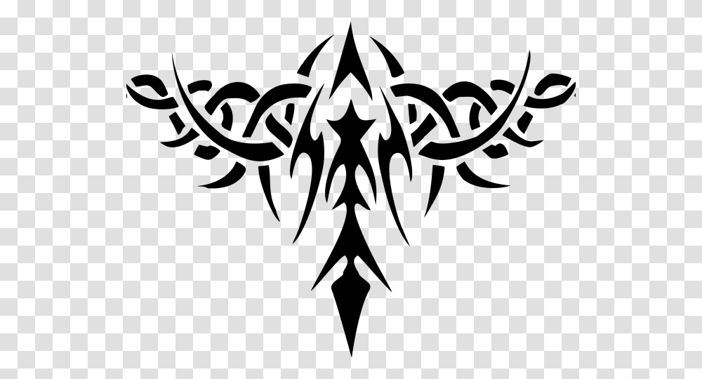 Tribal Tattoos Images Background Tribal Tattoo, Gray, World Of Warcraft Transparent Png