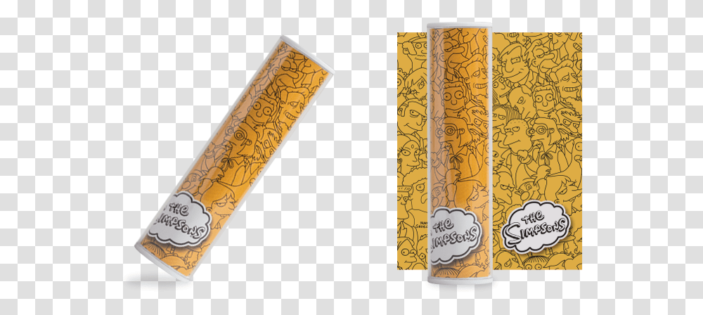 Tribe Power Bank The Simpsons Logo Simpsons, Text, Handwriting, Calligraphy, Incense Transparent Png