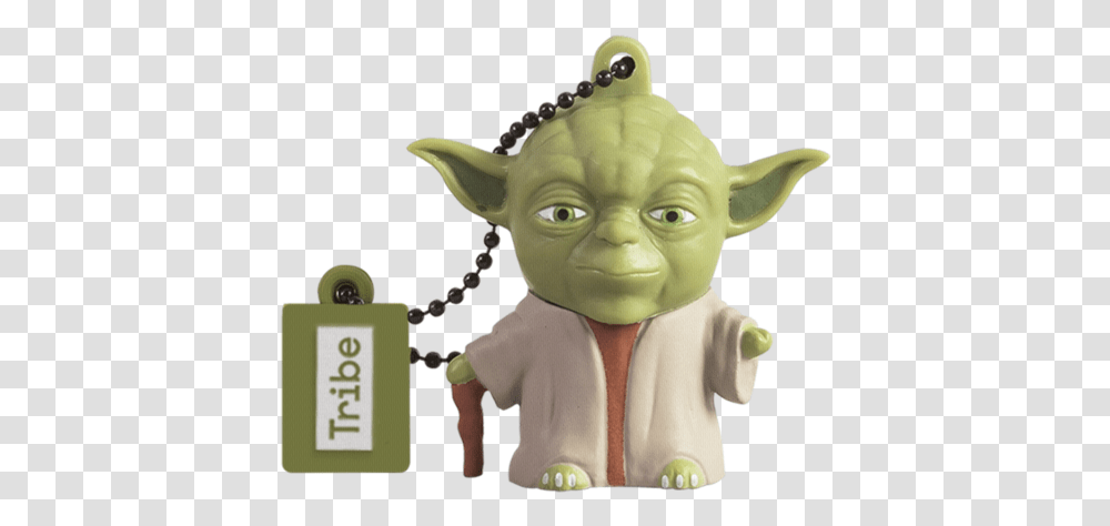 Tribe Star Wars Yoda 16 Gb 16gb Usb 20 Type A Greenwhite Usb Flash Drive Usb Yoda Tribe, Head, Figurine, Person, Human Transparent Png