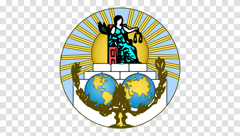 Tribunal Internacional De Justicia Corte Internacional De Justicia Logo, Outer Space, Astronomy, Universe, Planet Transparent Png