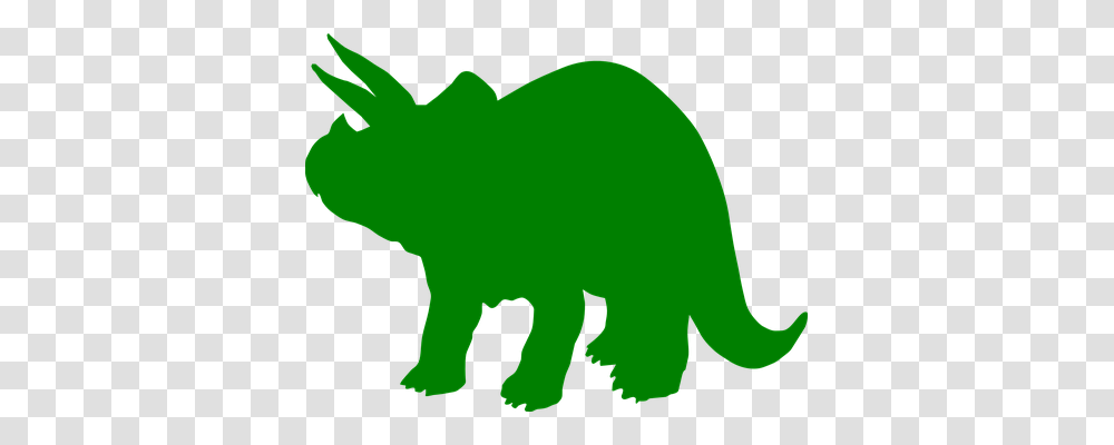 Triceratops Animal, Mammal, Silhouette, Wildlife Transparent Png
