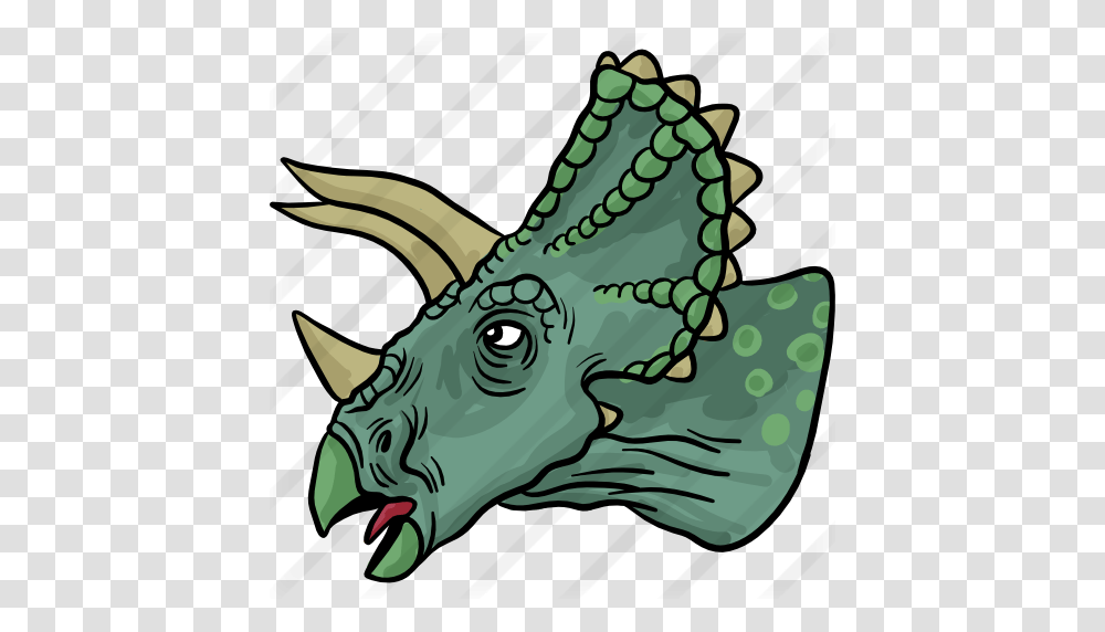 Triceratops, Animal, Dragon, Mouth, Lip Transparent Png