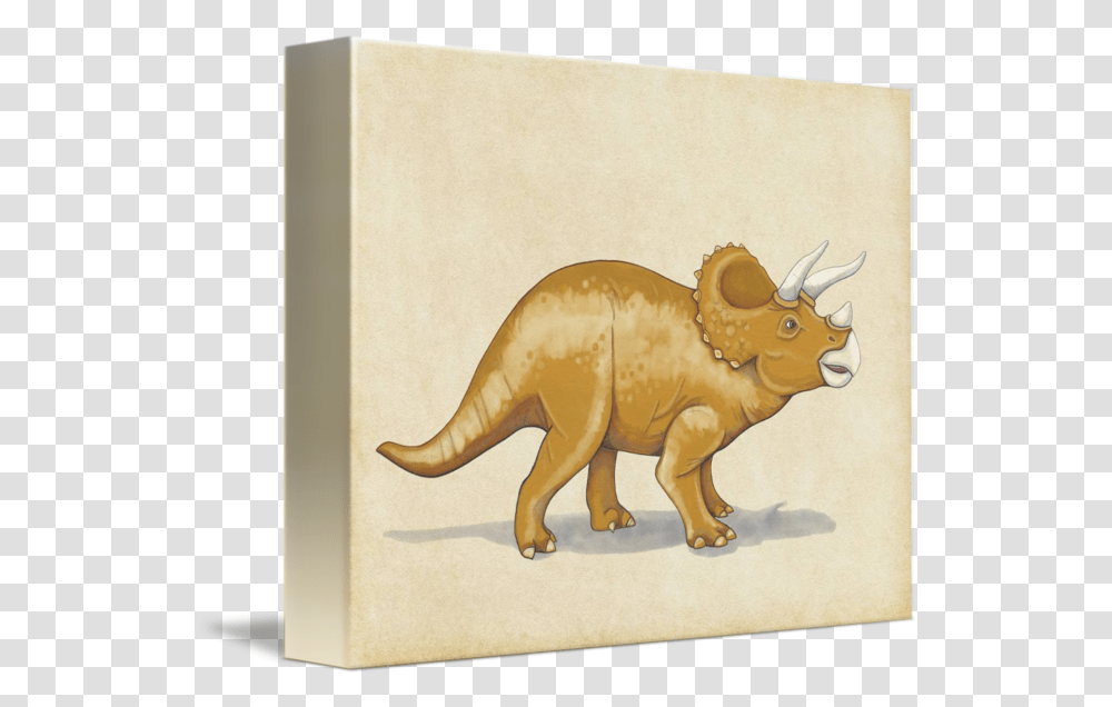 Triceratops By Cheryl Marie Animal Figure, Mammal, Lion, Wildlife, Art Transparent Png