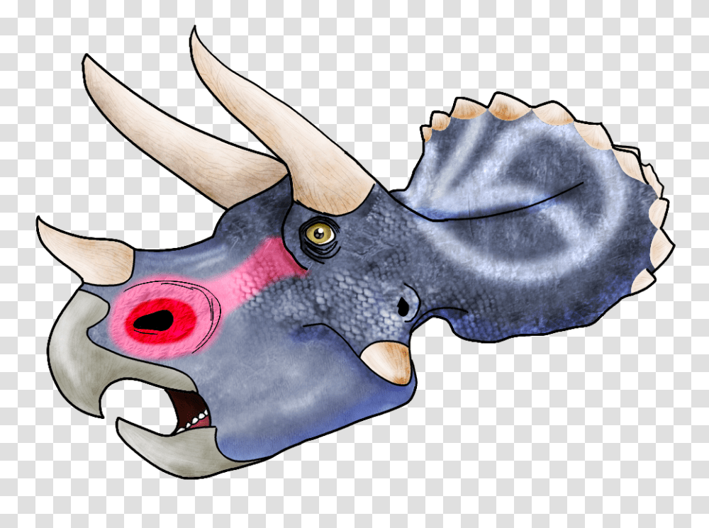 Triceratops Horridus, Animal, Plush, Toy, Mammal Transparent Png