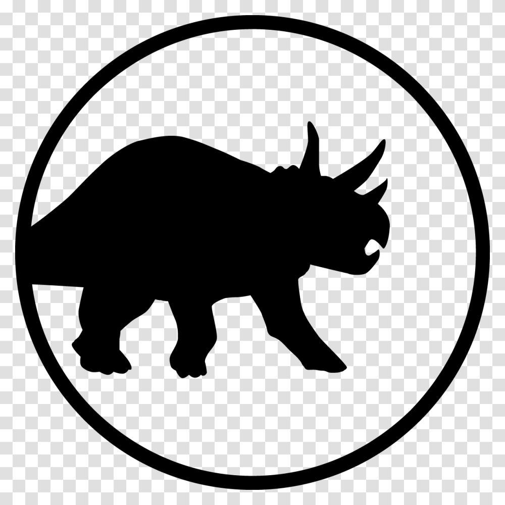 Triceratops Icon, Gray, World Of Warcraft Transparent Png