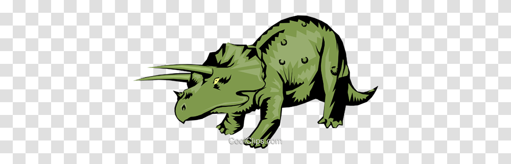 Triceratops Royalty Free Vector Clip Art Illustration, Reptile, Animal, Iguana, Lizard Transparent Png