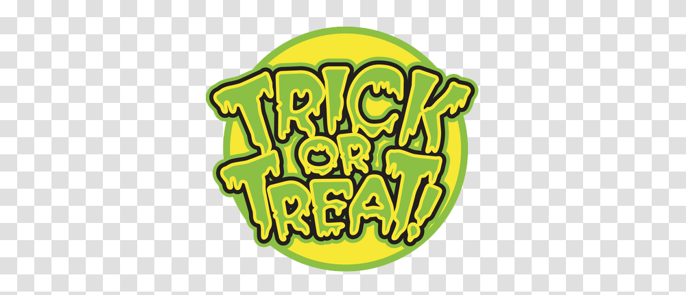 Trick Or Treat Background, Label, Crowd Transparent Png