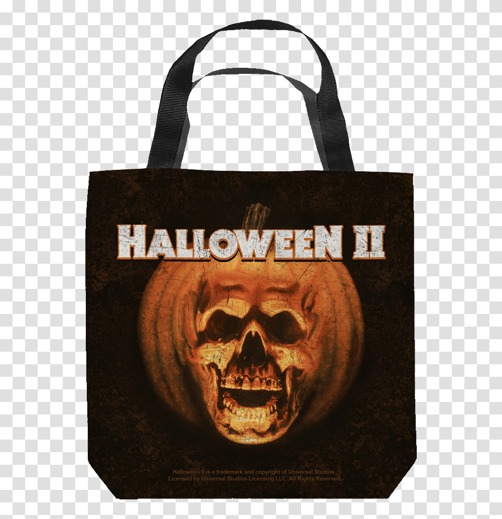 Trick Or Treat Bag Halloween 2 Pumpkin Skull, Tote Bag, Poster, Advertisement, Plant Transparent Png