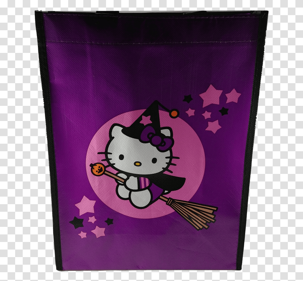 Trick Or Treat Bag Hello Kitty, Applique, File Binder, Label Transparent Png