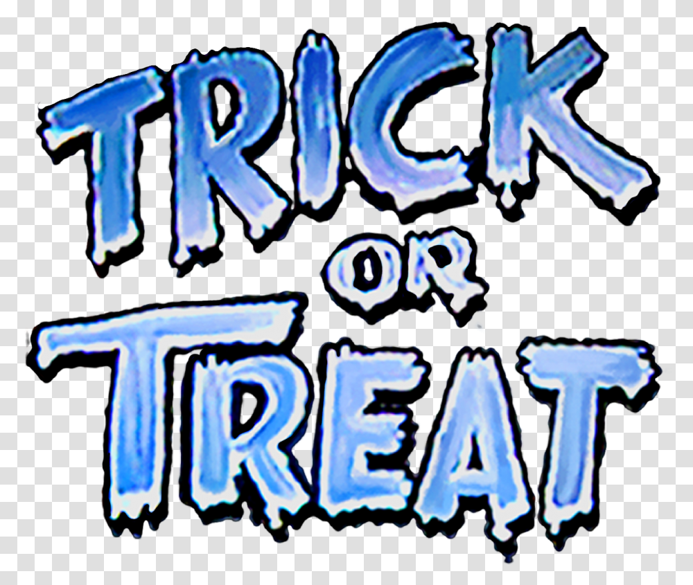 Trick Or Treat Band Logo Trick Or Treat Band Logo, Alphabet, Label, Handwriting Transparent Png