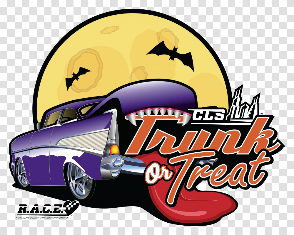 Trick Or Treat Clipart Halloween Trunk Or Treat T Shirt, Car, Vehicle, Transportation, Food Transparent Png