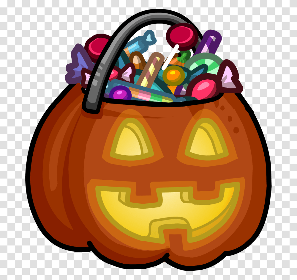 Trick Or Treat Clipart, Pumpkin, Vegetable, Plant, Food Transparent Png