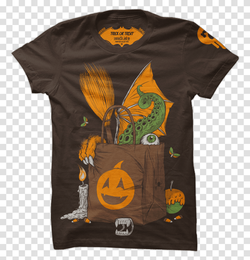 Trick Or Treat Shirt By Seventh, Apparel, T-Shirt Transparent Png