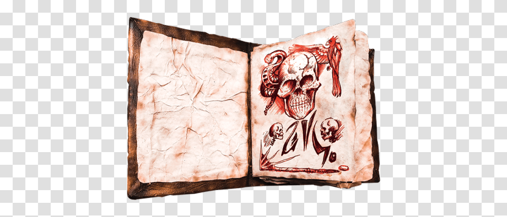 Trick Or Treat Studios Evil Dead 2 Necronomicon Prop, Diary, Painting Transparent Png
