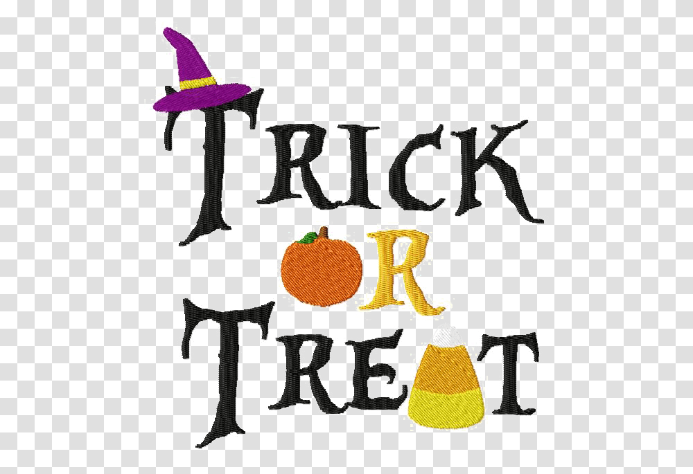 Trick Or Treat, Alphabet, Beverage, Label Transparent Png