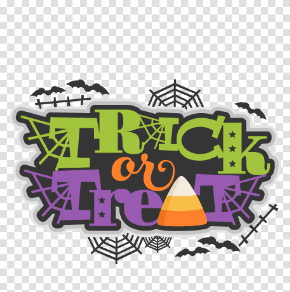 Trick Or Treat Word Trick Or Treat, Crowd Transparent Png